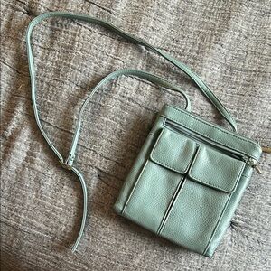 Casual Seafoam Crossbody Bag